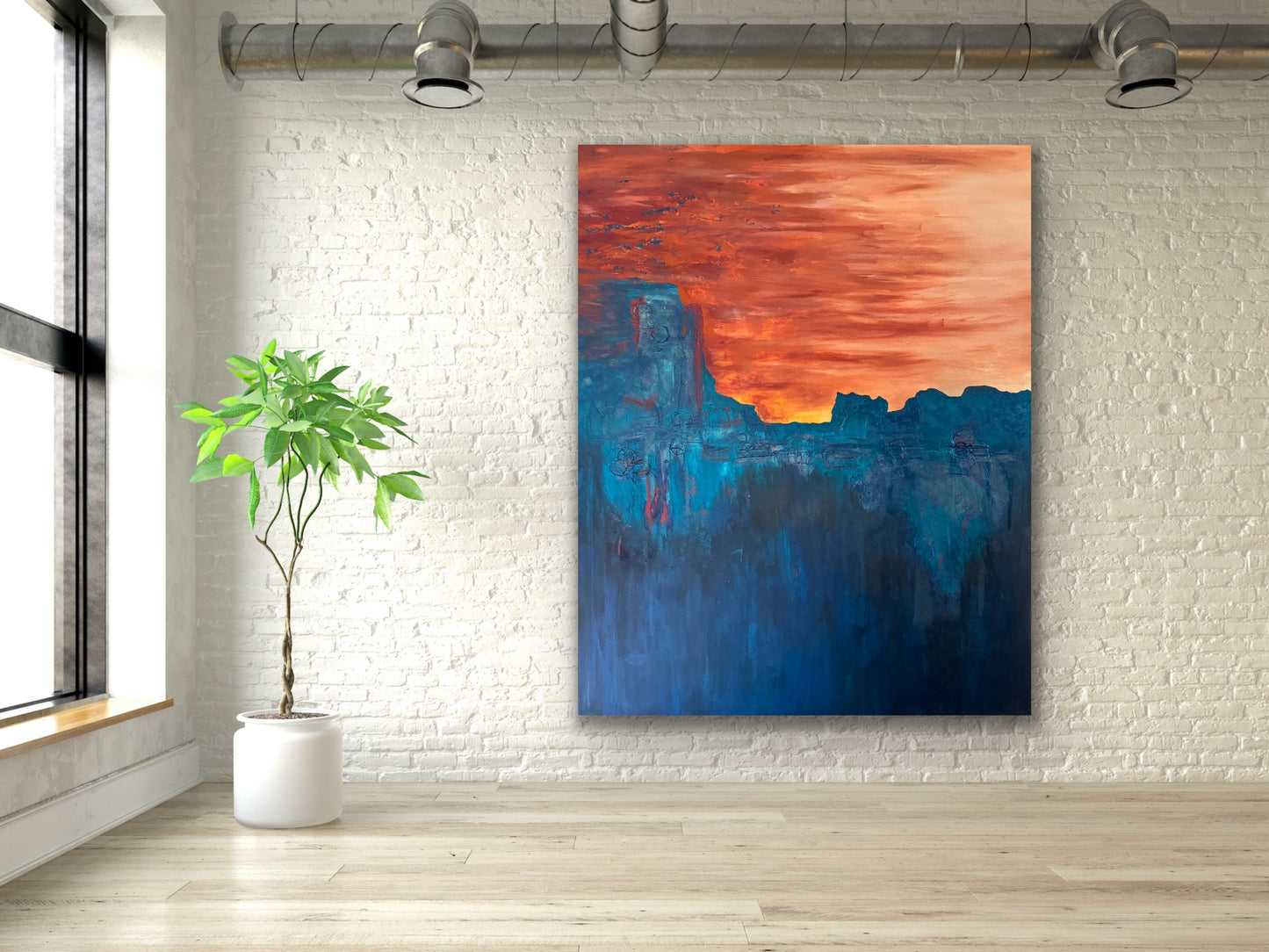 Ember Rising 48"x60"
