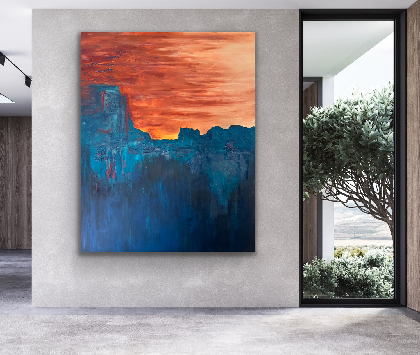 Ember Rising 48"x60"